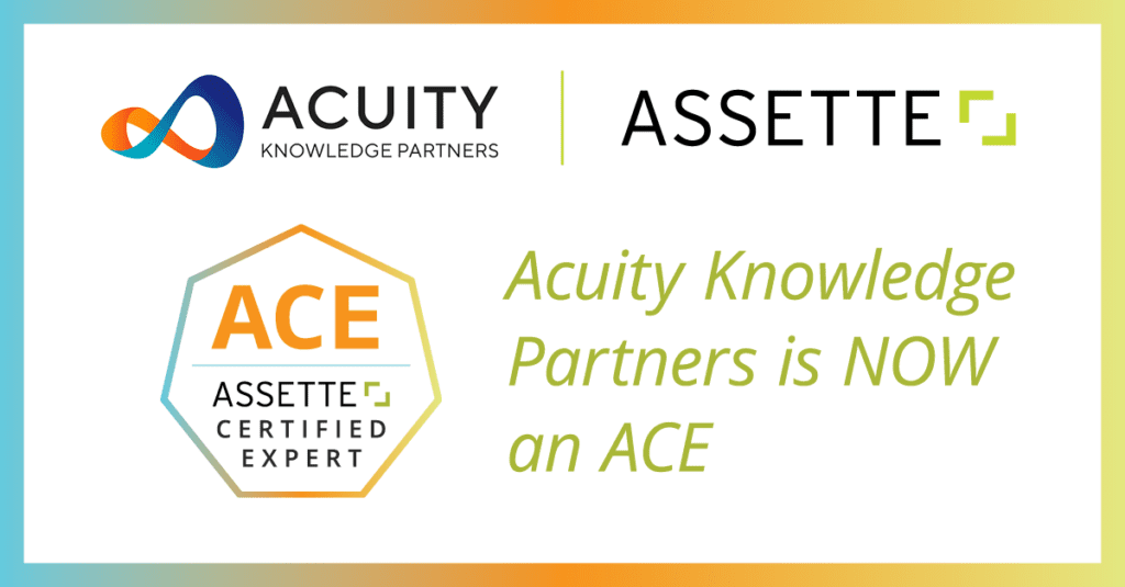 Acuity Knowledge Partners is now an ACE